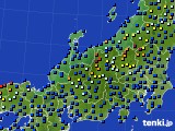 2018年01月05日の北陸地方のアメダス(日照時間)