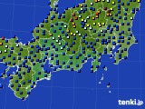 2018年01月05日の東海地方のアメダス(日照時間)