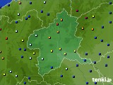 2018年01月05日の群馬県のアメダス(日照時間)