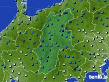 長野県のアメダス実況(気温)(2018年01月05日)