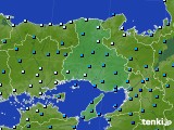 兵庫県のアメダス実況(気温)(2018年01月05日)