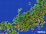2018年01月06日の北陸地方のアメダス(日照時間)