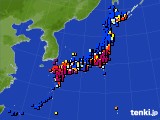 2018年01月06日のアメダス(日照時間)