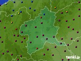 2018年01月07日の群馬県のアメダス(日照時間)