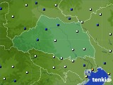 2018年01月09日の埼玉県のアメダス(風向・風速)