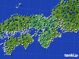 アメダス実況(気温)(2018年01月10日)