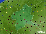 群馬県のアメダス実況(日照時間)(2018年01月11日)