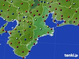 2018年01月11日の三重県のアメダス(日照時間)