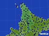 道北のアメダス実況(気温)(2018年01月13日)