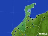 2018年01月17日の石川県のアメダス(積雪深)