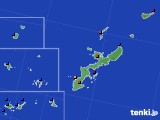 沖縄県のアメダス実況(日照時間)(2018年01月18日)