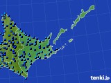 2018年01月18日の道東のアメダス(気温)