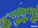 アメダス実況(気温)(2018年01月22日)