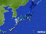 アメダス実況(気温)(2018年01月22日)