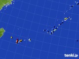 沖縄地方のアメダス実況(日照時間)(2018年01月23日)