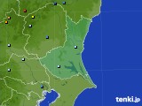 茨城県のアメダス実況(積雪深)(2018年01月25日)