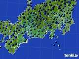 東海地方のアメダス実況(気温)(2018年01月25日)