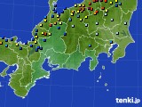 東海地方のアメダス実況(積雪深)(2018年01月26日)