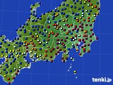 関東・甲信地方のアメダス実況(日照時間)(2018年01月26日)