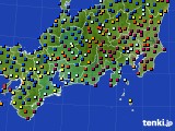 東海地方のアメダス実況(日照時間)(2018年01月26日)