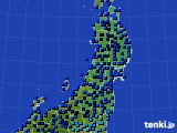 東北地方のアメダス実況(気温)(2018年01月26日)