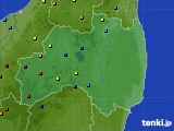 福島県のアメダス実況(積雪深)(2018年01月29日)