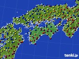 2018年01月29日の四国地方のアメダス(日照時間)