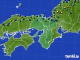 近畿地方のアメダス実況(積雪深)(2018年01月30日)