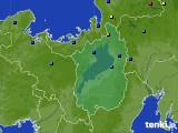 滋賀県のアメダス実況(積雪深)(2018年01月30日)