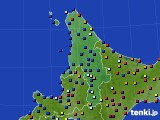 2018年01月30日の道北のアメダス(日照時間)