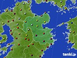 大分県のアメダス実況(日照時間)(2018年01月30日)