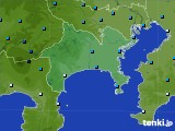 神奈川県のアメダス実況(気温)(2018年02月01日)