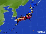 2018年02月04日のアメダス(日照時間)