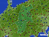 長野県のアメダス実況(日照時間)(2018年02月04日)