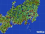 関東・甲信地方のアメダス実況(日照時間)(2018年02月05日)