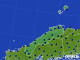 島根県のアメダス実況(気温)(2018年02月05日)