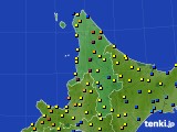 道北のアメダス実況(積雪深)(2018年02月06日)