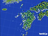 2018年02月07日の九州地方のアメダス(気温)