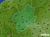 群馬県のアメダス実況(日照時間)(2018年02月08日)