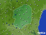 栃木県のアメダス実況(風向・風速)(2018年02月08日)
