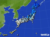 アメダス実況(気温)(2018年02月09日)