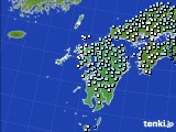 九州地方のアメダス実況(降水量)(2018年02月10日)