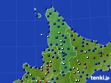 道北のアメダス実況(日照時間)(2018年02月11日)
