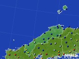 島根県のアメダス実況(日照時間)(2018年02月11日)