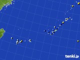 沖縄地方のアメダス実況(日照時間)(2018年02月12日)