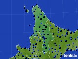 2018年02月14日の道北のアメダス(気温)