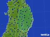 2018年02月16日の岩手県のアメダス(気温)