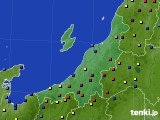 新潟県のアメダス実況(積雪深)(2018年02月17日)