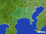 神奈川県のアメダス実況(日照時間)(2018年02月17日)