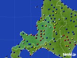 道央のアメダス実況(日照時間)(2018年02月17日)